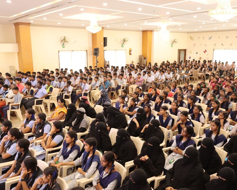 Full of positive vibes along with the fullest seating capacity during the event powered by NMP Trust is part of shaping our students